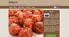 Desktop Screenshot of orderalborz.com